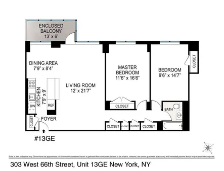 Lincoln Guild, 303 West 66th Street, #13GE