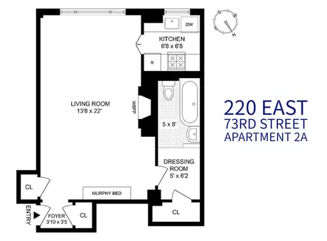 Eastgate, 220 East 73rd Street, #2A