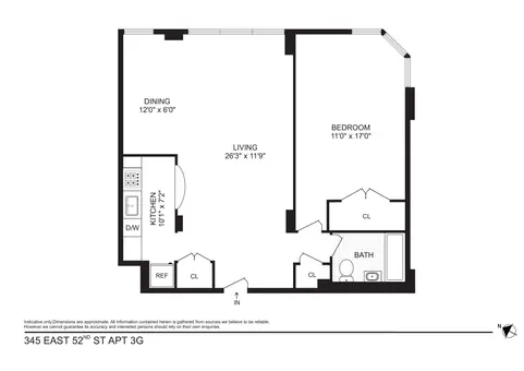 345 East 52nd Street, #3G