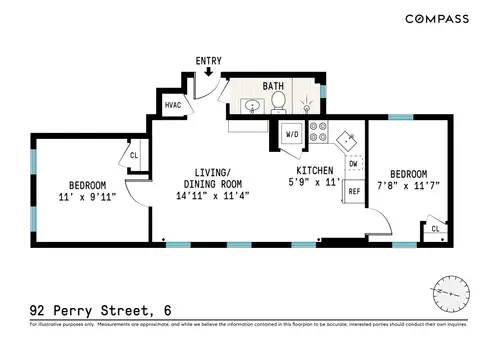 The Altavista, 92 Perry Street, #6