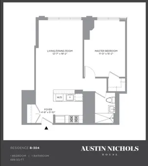 Austin Nichols House, 184 Kent Avenue, #B304
