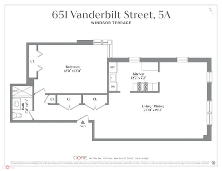 Park Vanderbilt, 651 Vanderbilt Street, #5A