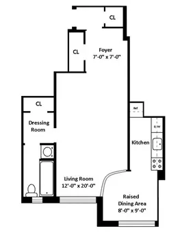 Gregory House, 222 East 35th Street, #2A