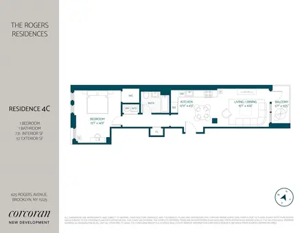 The Rogers Residences, 625 Rogers Avenue, #4C