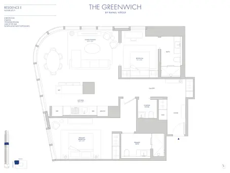 The Greenwich by Rafael Vinoly, 125 Greenwich Street, #70E