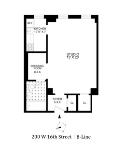 200 West 16th Street, #4B