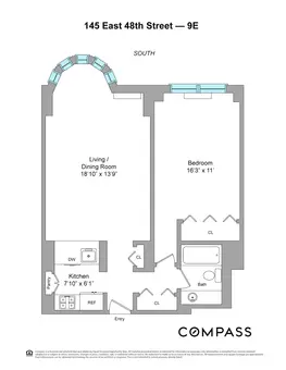 The Cosmopolitan, 145 East 48th Street, #9E