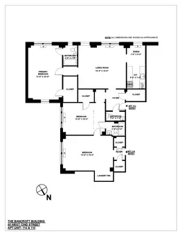 The Bancroft, 40 West 72nd Street, #115