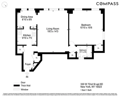 330 West 72nd Street, #8D