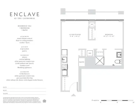 Enclave At The Cathedral, 400 West 113th street, #1412