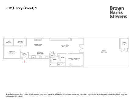 512 Henry Street, #1