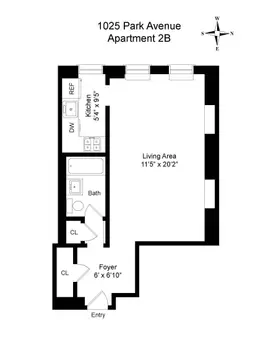 1025 Park Avenue, #2B