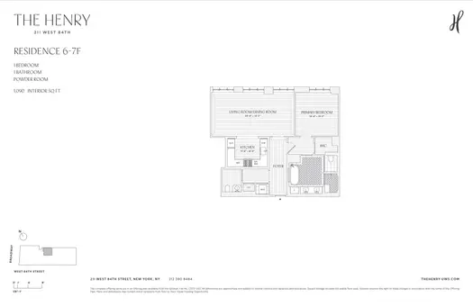 The Henry, 211 West 84th Street, #6F