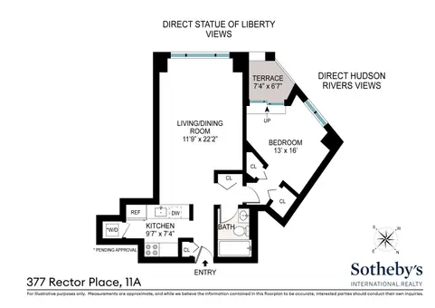 Liberty House, 377 Rector Place, #11A