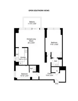 Tower 58, 58 West 58th Street, #17E