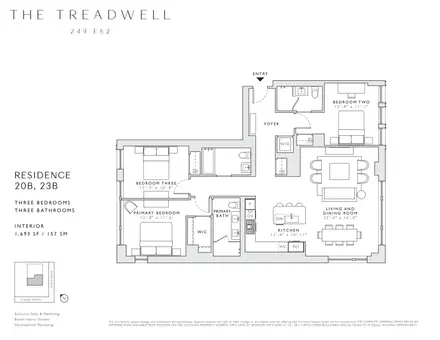 The Treadwell, 249 East 62nd Street, #20B