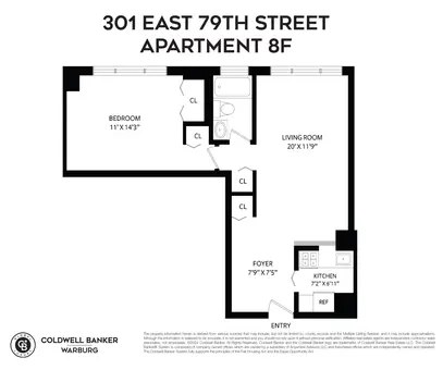 Continental Towers, 301 East 79th Street, #8F