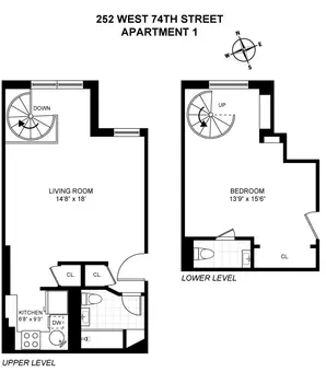 252 West 74th Street, #1