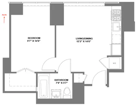 One Northside Piers, 4 North 5th Street, #16A