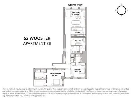 The Lofts at 62 Wooster, 62 Wooster Street, #3B