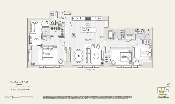 1 Prospect Park West, #3B