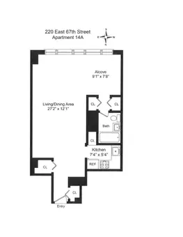 220 East 67th Street, #14A