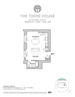 Torre House, 124 Columbia Heights, #102