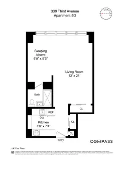 330 Third Avenue, #5D