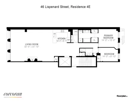 The Lispenard, 46 Lispenard Street, #4E