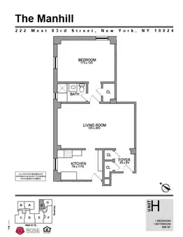 222 West 83rd Street, #10H