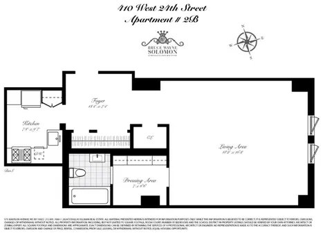 London Terrace Towers, 410 West 24th Street, #2B