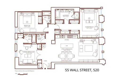 Cipriani Club Residences, 55 Wall Street, #520