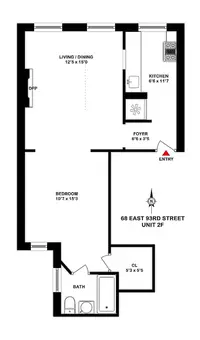 68 East 93rd Street, #2F