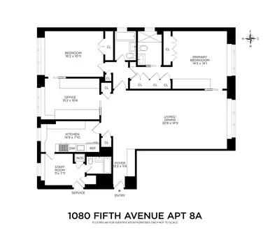 1080 Fifth Avenue, #8A