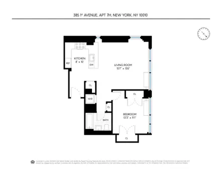 Coda Condominium, 385 First Avenue, #7HH