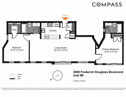 Gateway Tower, 2098 Frederick Douglass Boulevard, #9R