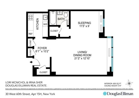 The Coliseum Park Apartments, 30 West 60th Street, #15H