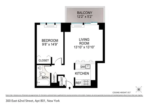 The Paladin, 300 East 62nd Street, #801