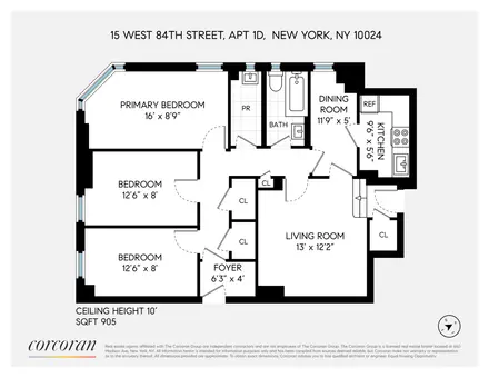 15 West 84th Street, #1D