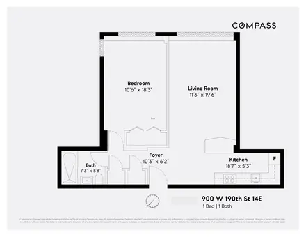 Cabrini Terrace, 900 West 190th Street, #14E