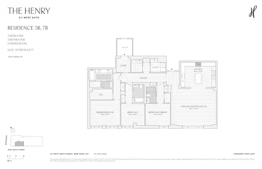 The Henry, 211 West 84th Street, #5B