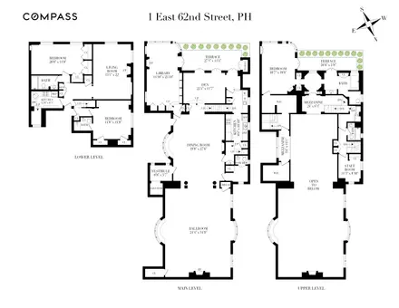 The Spencer Condominium, 1 East 62nd Street, #PH