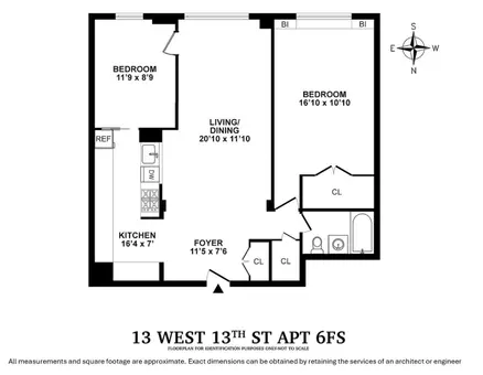 The Norville House, 13 West 13th Street, #6FS