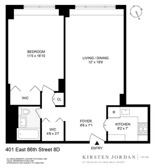 The Fairmont Manor, 401 East 86th Street, #8D