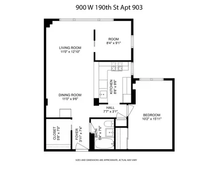 Cabrini Terrace, 900 West 190th Street, #11J