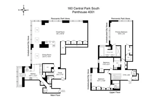 J.W. Marriott Essex House, 160 Central Park South, #PH4001