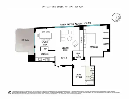 Beekman Town House, 166 East 63rd Street, #20C