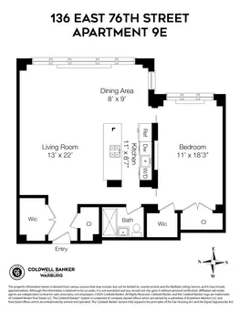 136 East 76th Street, #9E