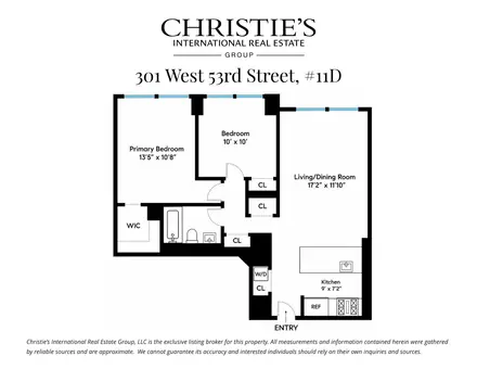 Fifty Third and Eighth, 301 West 53rd Street, #11D