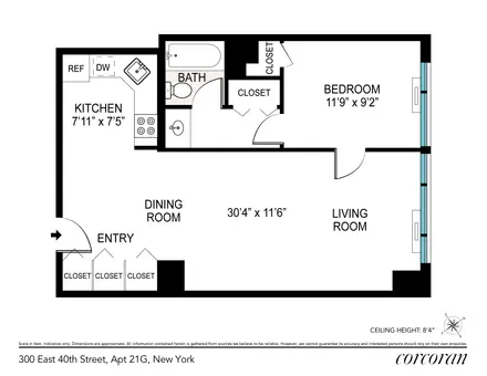 The Churchill, 300 East 40th Street, #21G